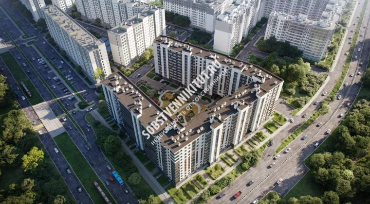 Объявление 1-к квартира, 34.1м2, 11/13 эт