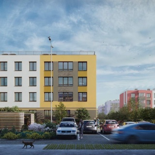 Объявление 1-к квартира, 34.22м2, 1/4 эт