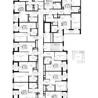 Объявление 2-к квартира, 57.34м2, 2/8 эт