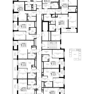 Объявление 2-к квартира, 57.34м2, 8/8 эт