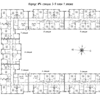 Объявление 1-к квартира, 35.5м2, 1/4 эт
