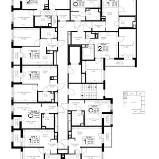 Объявление 2-к квартира, 60.22м2, 2/8 эт